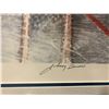Image 3 : LIMITED EDITION JOHNNY BOWER & FRANK MAHOVLICH DUAL SIGNED 36X24 FRAMED HOCKEY PRINT (CERTIFIED)