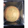 Image 3 : VINTAGE 1957 Milwaukee Braves Multi Signed Baseball ( Pafko, Spahn, Aaron, Burdette, Mantilla...)