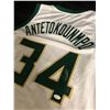 Image 2 : Giannis Antetokounmpo Signed Bucks Jersey (JSA Witnessed)