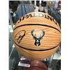 Image 1 : GIANNIS ANTETOKOUNMPO SIGNED BUCKS BASKETBALL (JSA WITNESSED)