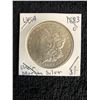 Image 1 : 1883 USA MORGAN SILVER DOLLAR (UNCIRCULATED) NEW ORLEANS MINTED