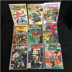 FANTASTIC FOUR/ G.I JOE COMIC BOOK LOT (MARVEL COMICS)