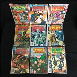 ASSORTED UNKNOWN SOLDIER COMIC BOOK LOT