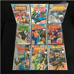 ASSORTED UNKNOWN SOLDIER COMIC BOOK LOT