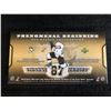 Image 1 : UPPER DECK PHENOMENAL BEGINNING SIDNEY CROSBY HOCKEY CARDS