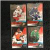 Image 1 : 2020-21 SYNERGY EXCEPTIONAL YOUNG STARS HOCKEY CARD LOT (AHO, MARNER, HART, HEISKANEN)