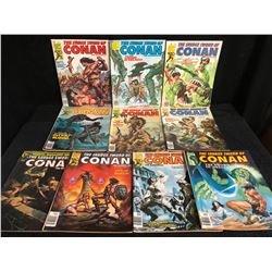 THE SAVAGE SWORD OF CONAN THE BARBARIAN COMIC BOOK LOT