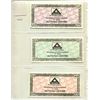 Image 2 : Lot of 3 Autotec Centre Coupons Scrip. From Yorkton and Saskatoon. 10 cents, 20 cents and 50 cents.