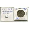 Image 1 : U.S. 1941D Walking Liberty Half Dollar. F-12.