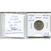 Image 1 : 1929 Silver 10 cents. The first year of the Great Depression. VF-30. Nice.