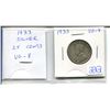 Image 1 : 1933 Silver 25 cents. VG-8.
