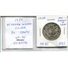 Image 1 : 1950 No Design in Zero Silver 50 cents. VF-30. Scarce.
