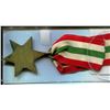 Image 2 : The Italy Star. Awarded for operational service on land in Italy, Greece, Yugoslavia, the Aegean are
