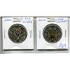 Image 1 : Lot of 2 2020 V For Victory Toonies. Includes colourized and regular. Both BU from a roll.