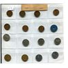 Image 2 : Lot of 15 Canadian World War II Coins & 1 Meat Ration Token. Includes small cents (1939-1945) and ni
