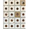 Image 1 : Lot of 20 different Lustrous Canadian Small Cents 1944 – 2005. All are AU, Unc or BU Red. 1944, 1951