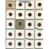 Image 2 : Lot of 20 different Lustrous Canadian Small Cents 1944 – 2005. All are AU, Unc or BU Red. 1944, 1951
