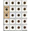 Image 1 : Lot of 20 different Canadian Errors and Varieties. All are small cents from 1940 to 1964. Includes D