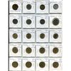Image 1 : Lot of 20 different French coins including Emperor Napoleon III 1855A 5 centimes, 1922 5 centimes, 1
