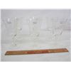 Image 2 : 6 Crystal Goblets 6 inches high no damage