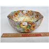 Image 1 : Crown Ducal Marigold Chintz bowl 7 and 1/2 inches no chips or cracks
