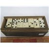 Image 4 : Set of Antique Dominoes Ebony and Bone