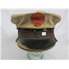 Image 1 : Early Shell Oil Gas Attendants Cap Medium to Large