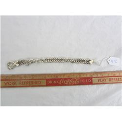 Vintage Heavy Sterling Silver Bracelet