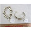 Image 2 : Lot of 2 Sterling Silver Bracelets