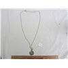 Image 1 : Vintage Italian Sterling Chain with Pendant