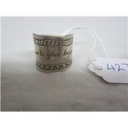 Vintage Heavy Sterling Silver Ring