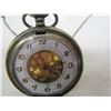 Image 3 : Ladies Ornate pocket watch, new battery - working!
