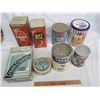 Image 1 : Lot of Vintage Collectors Cans