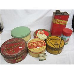 Lot of Collectors Tins