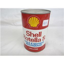 Vintage Sell Rotellas Oil Can Full Factory Sealed