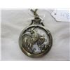 Image 2 : Pocket Watch with Rooster on it Working