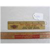 Image 1 : GWG Red Strap Overalls Advertising Ruler