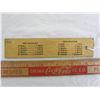Image 2 : GWG Red Strap Overalls Advertising Ruler