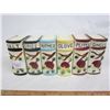 Image 1 : Vintage of 6 Spice Containers Shaped Like Mini Bookends Marked Japan