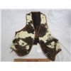 Image 1 : Rare Old Real Childs Cow Hide Vest