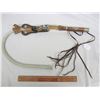 Image 1 : Decorative Whip Made from Deers Leg