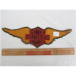 Vintage Harley Davidson Cycles Patch