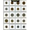 Image 2 : Lot of 20 different Mexican coins. Includes 1927 2 centavos. 7 coins are Unc or BU.
