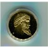 Image 2 : Poseidon of Artemesion. From the Ancient Greece medals series. A beautiful gold-plated bronze medal 