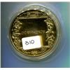 Image 1 : Doryphoros. From the Ancient Greece medals series. A beautiful gold-plated bronze medal measuring 50