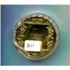Image 1 : Stele of Hegeso. From the Ancient Greece medals series. A beautiful gold-plated bronze medal measuri