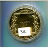 Image 1 : Vapheio Cup. From the Ancient Greece medals series. A beautiful gold-plated bronze medal measuring 5