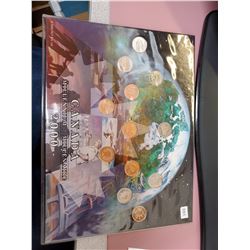 2000 Canada Millennium set of 12 different 25 cents, one for each month. Nice.