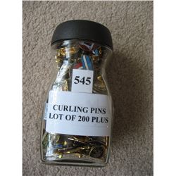 CURLING PINS - LOT of 200 Plus