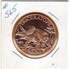 Image 1 : 1 OUNCE COPPER  .999 FINE - DINOSAUR - TRICERATOPS